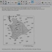NYS Earth Science CR Hawaiian Isoline Solution