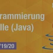 Programmierung Für Alle Java WS 2019 20 Vorlesung 4 Variablen