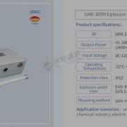 UWB High Precision Positioning Anchor Series