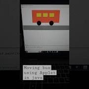 Animated Bus Using Applet In Java Shorts Java Javaprogramming