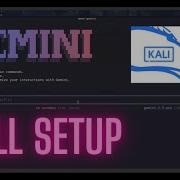 Как использовать Google Gemini в терминале Kali Linux Полная настройка