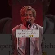 Bruno Mars Impersonating MJ Snl Brunomars Comedy