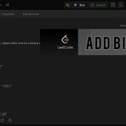 Leetcode 67 Add Binary C