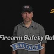 4 Firearms Safety Rules Walther Gun Safety Series