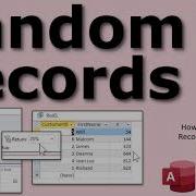 How To Select Random Records In Microsoft Access Top X Random Number Generator Randomize