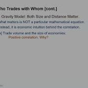 Intuitions Behind The Gravity Model