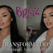 TURNING MYSELF INTO A BRATZ DOLL FULL TUTORIAL MAKEUP HAIR OUTFIT