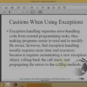 CSC201 Chapter12 ExceptionHandlingAndTextIO Part4