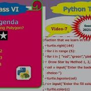 Python Turtle 7 Drawing Polygons STAR Session 2021 22