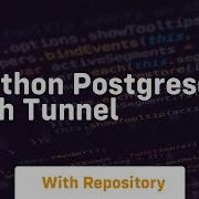 Python Postgresql Ssh Tunnel