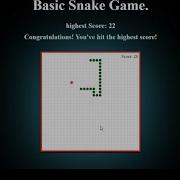 A Basic Snake Game Built Using HTML CSS And JavaScript