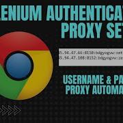 Selenium Python Proxy Authenticated Browser Automation From Text File Always New Identity