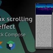 Parallax Scrolling Effect In Jetpack Compose Android Studio