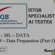ISTQB AI Tester Dara Preparation For ML Model Part 1 Data Acquisition Data Processing AI