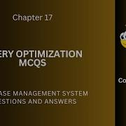 Query Optimization MCQs Questions Answers Query Optimization Notes PDF Class 9 12 Ch 17 MCQs