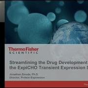 Gibco ExpressionWorld 2016 Streamlining The Drug Development Process With The ExpiCHO System