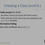 Java Programming 1 Chapter 3 Lecture Part 2