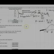 1 Sample Z Test In Excel