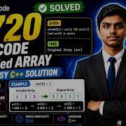LeetCode 1720 Decode XORed Array Easy C Solution Explanation