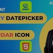 Implement JQuery DatePicker With Calendar Icon Image In HTML