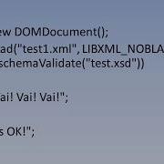 XML XML Schema PHP