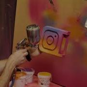 DIY Instagram Subscriber Counter The Painting Process