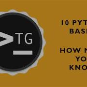 10 Python Basics You Must Know