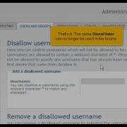 PHPBB3 How To Disallow Usernames In PhpBB