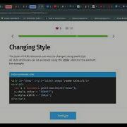 17 Changing Elements JavaScript Intermediate Sololearn