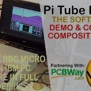 8 Bit BBC Micro Running IBM PC CGA Software Pi Tube Direct Co Pro Part 2