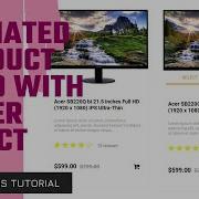 Animated Product Card With Hover Effect HTML CSS Tutorial Easy Coding