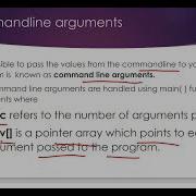 Command Line Arguments C Tutorial UGC NET Computer Science