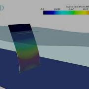 Wave Energy CFD FSI Simulation Animation