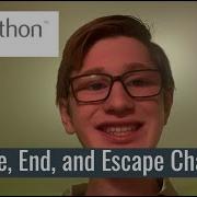 Python Tutorial 5 Separate End And Escape Characters