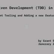 Test Driven Development TDD In Node Development Tooling And Adding A New Feature