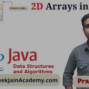 Lecture 10 Two Dimensional Array In Java 2D Array In Hindi DSA In JAVA