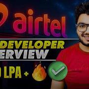 Airtel Java Developer Interview Experience Questions 20 LPA
