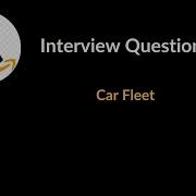 Car Fleet Amazon Interview Question Stack LeetCode 853 C