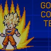 Goku Combo Test Sprite Animation