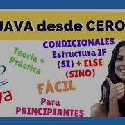 CONDICIONAL SIMPLE IF ELSE JAVA Para PRINCIPIANTES CURSO COMPLETO 5