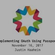 Implementing OAuth Using Passport Live Coding