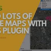 Добавьте базовые карты с помощью плагина QuickMapServices в QGIS