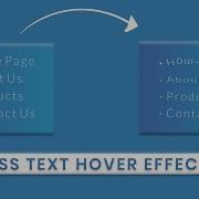 Text Hover Effect CSS CSS Animation Effects Text Hover Animation CSS Code4Education 2021