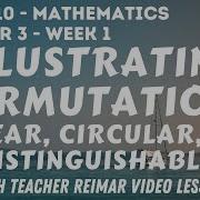 ILLUSTRATING TYPES OF PERMUTATIONS OF OBJECTS MATH 10 MELCS Q3 WEEK 1 TEACHER REIMAR