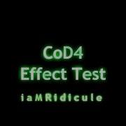 Call Of Duty 4 Text Effect Test Done In Sony Vegas