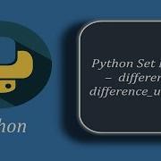 Python Set Methods Difference Difference Update