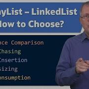 Choosing Between ArrayList And LinkedList JEP Cafe 20