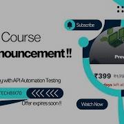 Just Launched Learn API Automation Testing From Scratch Rest Assured Java