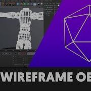 Wire Frame 3D Object Cinema 4D Tutorial No Third Party Plugin T077