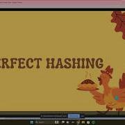 Perfect Hashing Topic6 DQ1